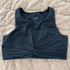 Athleta Soft Black Sports Bra